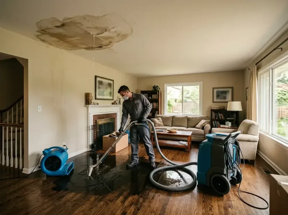 attic-pipe-burst-ceiling-drip-008 — frequently asked questions, Water Damage Restoration & Carpet Care in Copper Canyon, TX